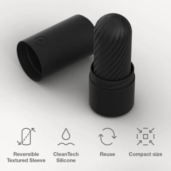 Двухсторонний мастурбатор Arcwave Ghost черный