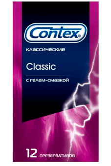 Презервативы CONTEX Classic - 12 шт.