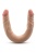 Телесный двусторонний фаллоимитатор 14 Inch Double Dong - 35,6 см.
