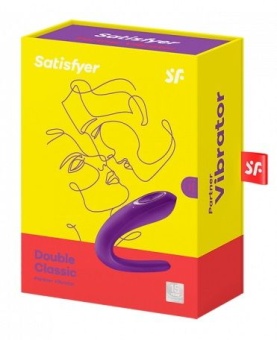 Многофункциональный стимулятор для пар Satisfyer Double Classic