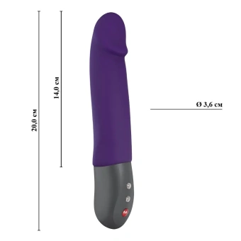 Реалистичный пульсатор Fun Factory STRONIC REAL фиолетовый Реалистичный пульсатор Fun Factory STRONIC REAL фиолетовый