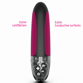 Вибратор с электростимуляцией Mystim Sleak Freak Black Edition чёрный