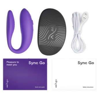 Вибратор для пар We-Vibe Sync Go фиолетовый