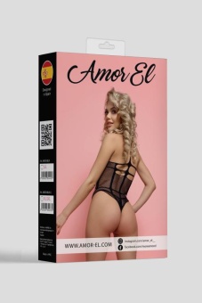 Боди Amor El с кружевным воротничком Боди Amor El с кружевным воротничком