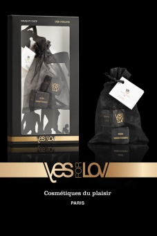 Черные игровые кубики для пар YESforLOV