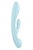 Двусторонний вибратор-кролик с 3 моторами Satisfyer Triple Oh голубой