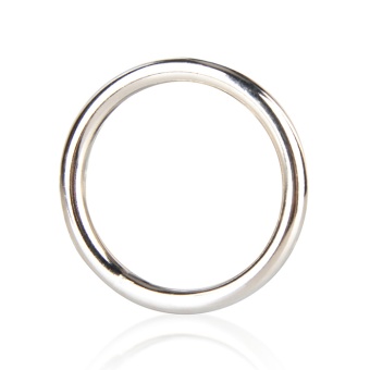 Стальное эрекционное кольцо Stell Cock Ring диаметр - 4.5 см
