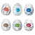 Набор мастурбаторов в форме яйца Tenga Eggs New Standard-6 шт