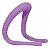 Фиолетовый гибкий фаллоимитатор Intimate Spreader для G-стимуляции Фиолетовый гибкий фаллоимитатор Intimate Spreader для G-стимуляции