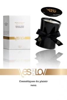 Массажное аромамасло в виде свечи YESforLOV Titillating Massage Candle - 120 мл