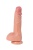 Силиконовый реалистичный фаллоимитатор Real Dual Layer - 21,5 см