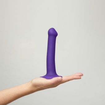 Фаллоимитатор Strap-On-Me Dildo Dual Density Semi-Realistic S 14,7 см фиолетовый