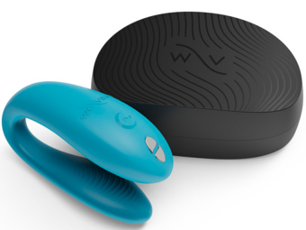 Вибратор для пар We-Vibe Sync Go голубой