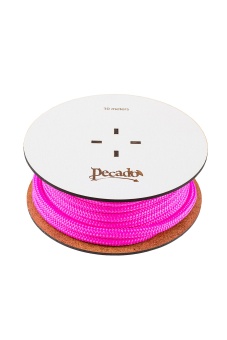 Розовая веревка для шибари на катушке - 10 м.