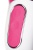 Ярко-розовый вибратор Satisfyer Mr. Rabbit с клиторальным отростком - 22,1 см.