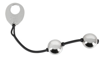 Тяжелые металлические вагинальные шарики Silver Metal Ben Wa Balls