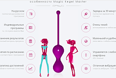 Встречайте тренажер интимных мышц magic kegel master !