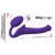 Безремневой гибкий страпон Bendable Strap-on-me S 24 см фиолетовый