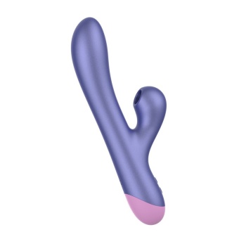 Вибратор-кролик с вакуумной стимуляцией Romp Pulse