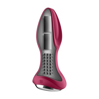 Вибропробка с ротацией и приложением Satisfyer Rotator Plug 2+ розовая