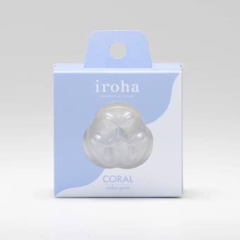 Клиторальный стимулятор Iroha Petit Coral