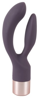 Вибратор для двойной стимуляции Elegant Series Double Vibe