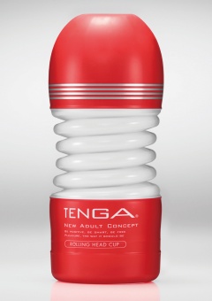 Мастурбатор Tenga Rolling Head Cup красный