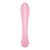 Двусторонний вибратор-кролик с 3 моторами Satisfyer Triple Oh розовый