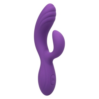 Вибратор с клиторальным кончиком Stella Liquid Silicone C Curve