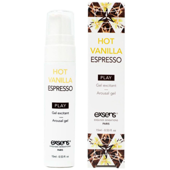 Охлаждающий гель Exsens Hot Vanilla Espresso эспрессо и ваниль 15 мл