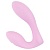 Вибратор с пультом Selove DuoFlex розовый