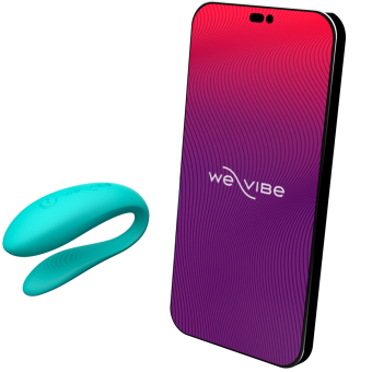 Вибратор для пар с управлением от приложения We-Vibe Sync Lite мятный