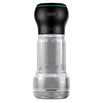 Набор PowerBlow   Feel Pocket Stroker Crystal: мастурбатор и интерактивная насадка