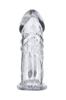 Прозрачная насадка на пенис Uco - 13 см.