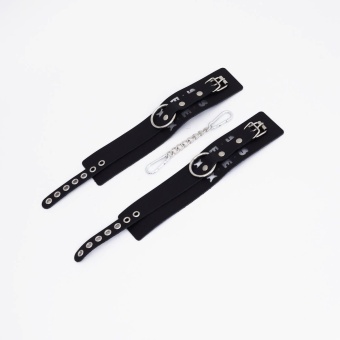 Черные кожаные оковы Sex