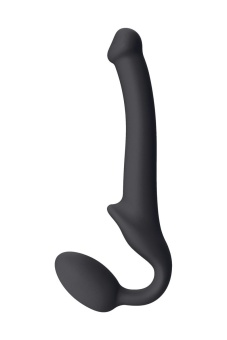Безремневой страпон Bendable Strap-on-me S 24 см чёрный