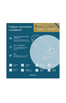 Вибратор с бесконтактной стимуляцией клитора Womanizer DUO 2 бирюзовый