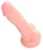 Гибкий силиконовый фаллоимитатор Medical Silicone Dildo - 18 см