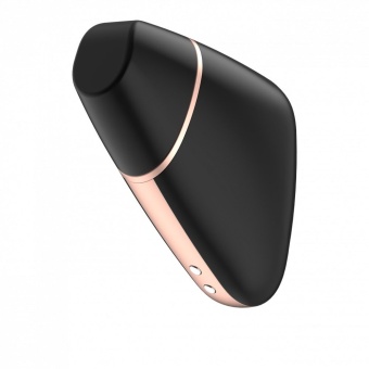 Вакуумный стимулятор с приложением Satisfyer Love Triangle чёрный