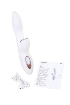 Вибратор с вакуумной стимуляцией клитора Satisfyer Pro G-Spot Rabbit - 22 см