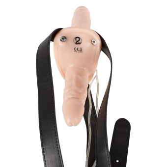 Двойной страпон с вибрацией для женщин Strap-on Duo