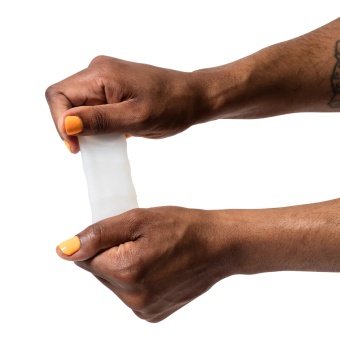 Мягкий мастурбатор Romp Mosh с двумя рельефами