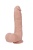Силиконовый реалистичный фаллоимитатор Real Basic Toy - 21 см