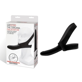 Фаллоимитатор с креплением на лицо The Original Facilitator черный