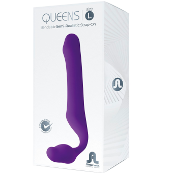 Безремневой страпон Adrien Lastic Queens L фиолетовый