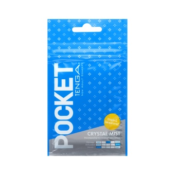 Карманный мастурбатор Tenga Pocket Crystal Mist
