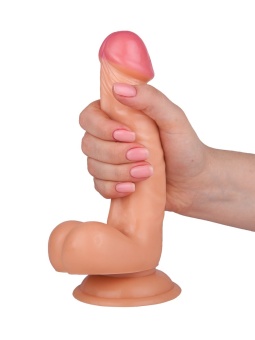 Фаллоимитатор реалистичный RealStick Nude телесный - 20 см
