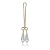 Зажим для половых губ с прозрачными кристаллами Cleopatra Collection Clitoral Jewelry Crystals