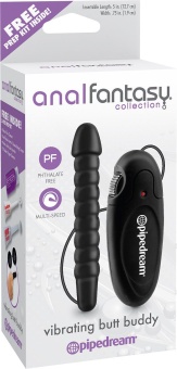 Анальный стимулятор с вибрацией Pipedream Anal Fantasy Collection Vibrating Butt Buddy черный