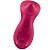 Вибратор для клитора с шариком Satisfyer Exciterrr бордовый